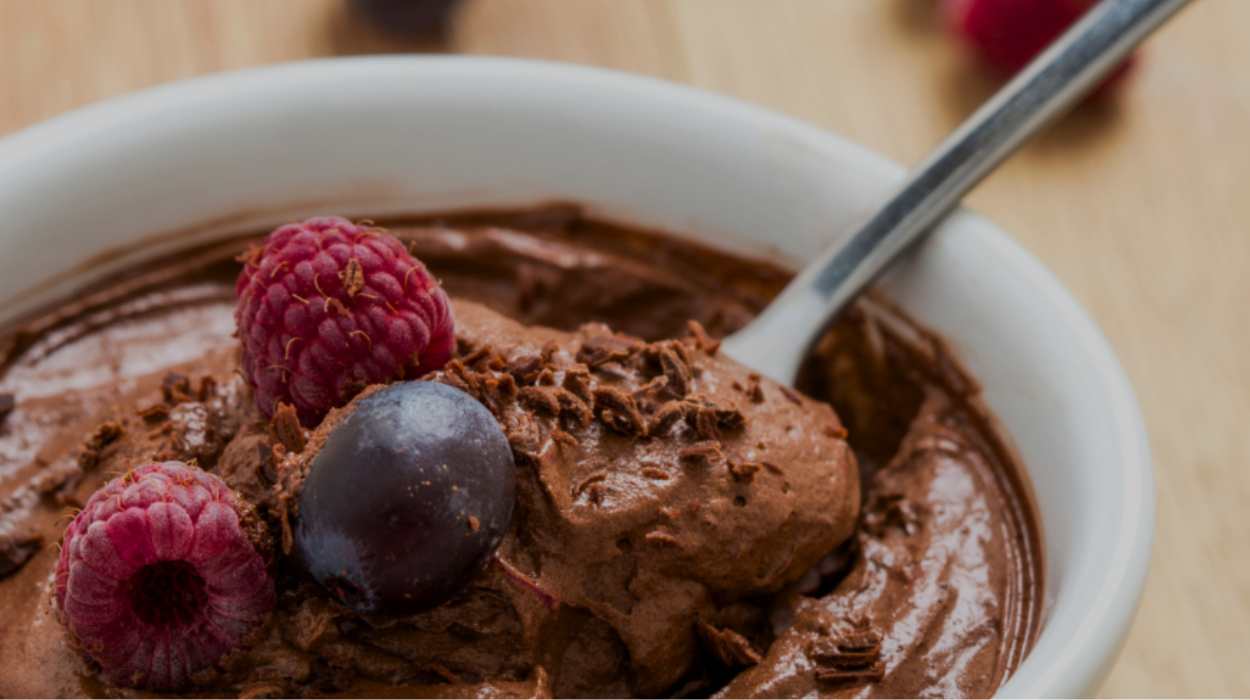 5 Minute Dessert: Chocolate Mousse with Beauty Balance 'Calm' For an Evening Treat