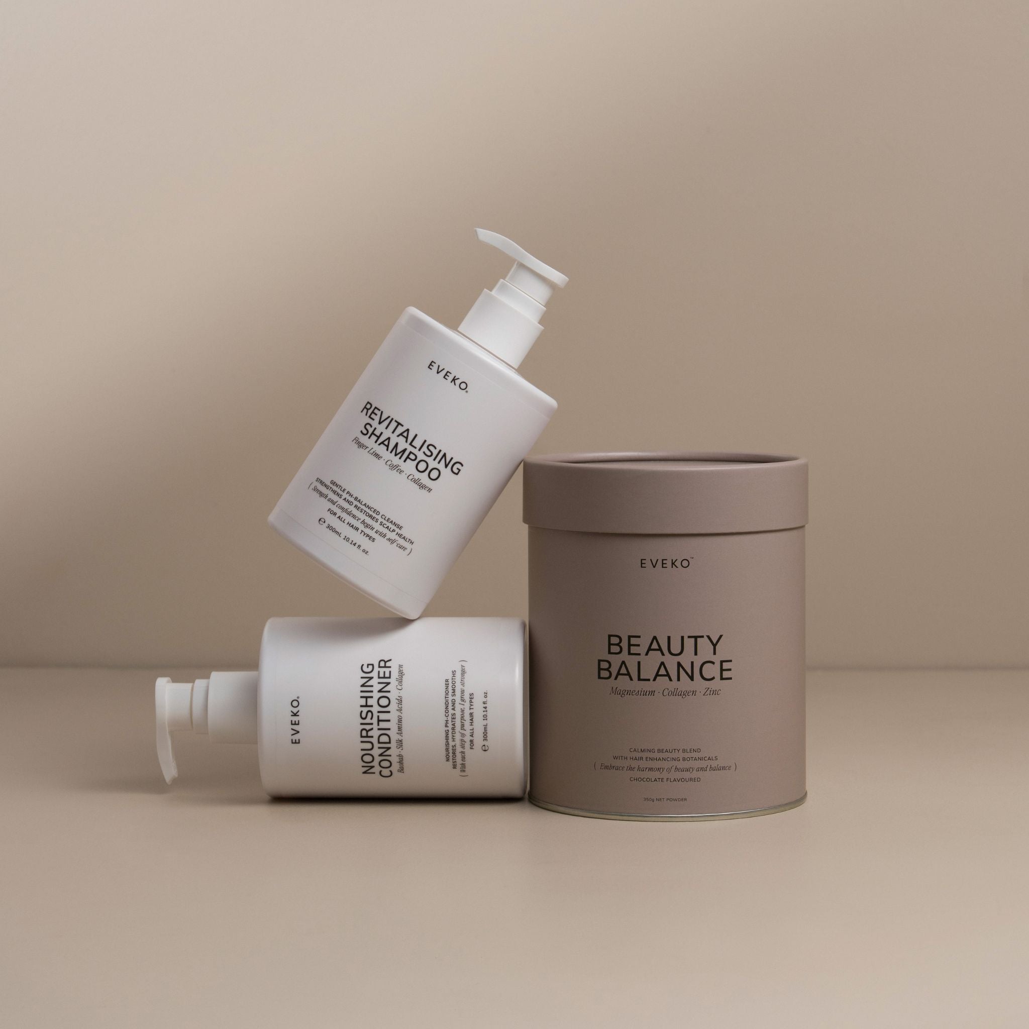 EVEKO Shampoo & Conditioner with FREE Beauty Balance 'Calm'